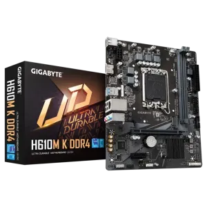 GIGABYTE H610M-K DDR4 HDMI PCIe 16X v4.0 1700p mATX