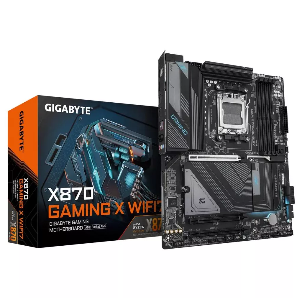 GIGABYTE X870 GAMING X WIFI-7 DDR5 HDMI DP PCIe 16X v5.0 AM5 ATX