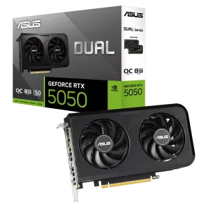 ASUS DUAL-RTX5050-O8G RTX5050 8GB DDR7 128Bit 3xDP/1xHDMI