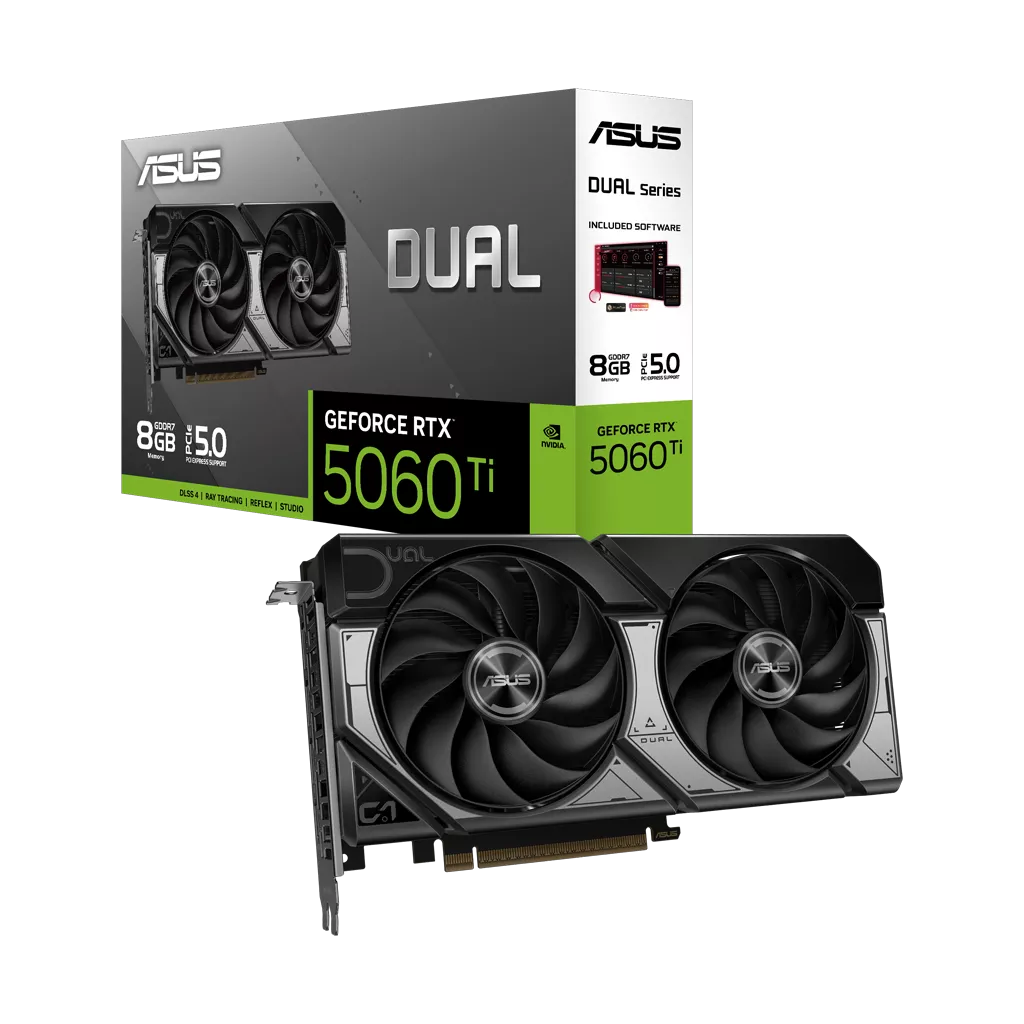 ASUS DUAL-RTX5060TI-8G, 8Gb, 128Bit, GDDR7, 1xHDMI, 3xDP GAMING Ekran Kartı