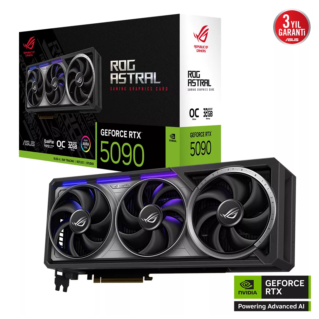 ASUS 32GB ROG ASTRAL RTX5090-O32G GAMING GDDR7 512bit HDMI DP PCIe 5.0