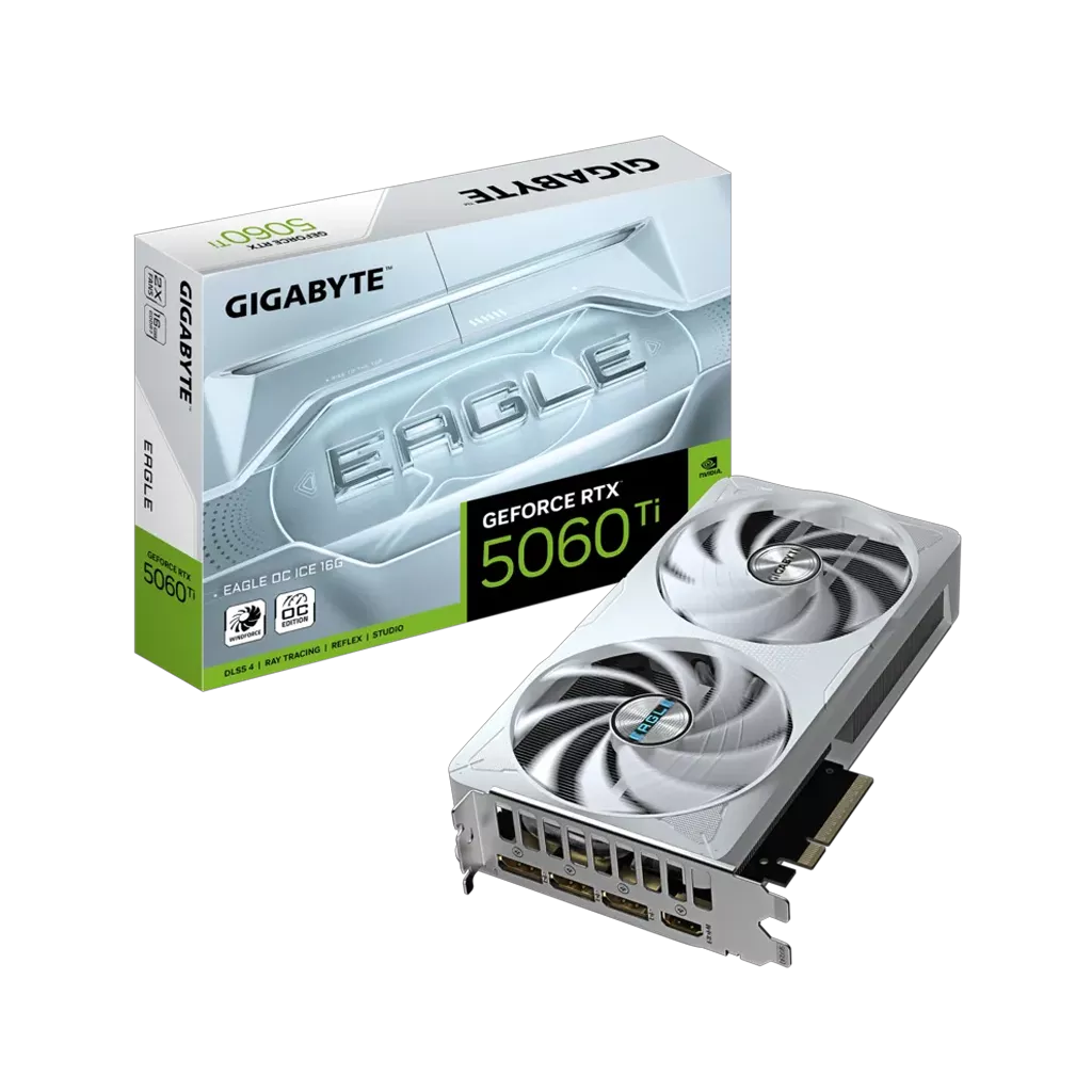 GIGABYTE 16GB RTX5060TI EAGLE OC ICE GV-N506TEAGLEOC ICE-16GD GDDR7 HDMI-DP PCIE 5.0