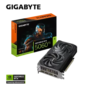 GIGABYTE GV-N506TWF2MAX OC-16GD, RTX5060TI, WINDFORCE MAX OC, 16Gb, GDDR7, 128BIT, 2 Fanlı, 1xHDMI, 3xDP, GAMING Ekran KARTI