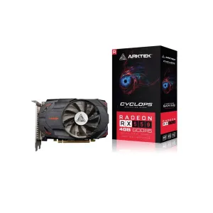 ARKTEK CYCLOPS, AKR550D5S4GH1, RX550, 4Gb, GDDR5, 128BIT, 1xDVI, 1xHDMI, 1xDP GAMING Ekran Kartı