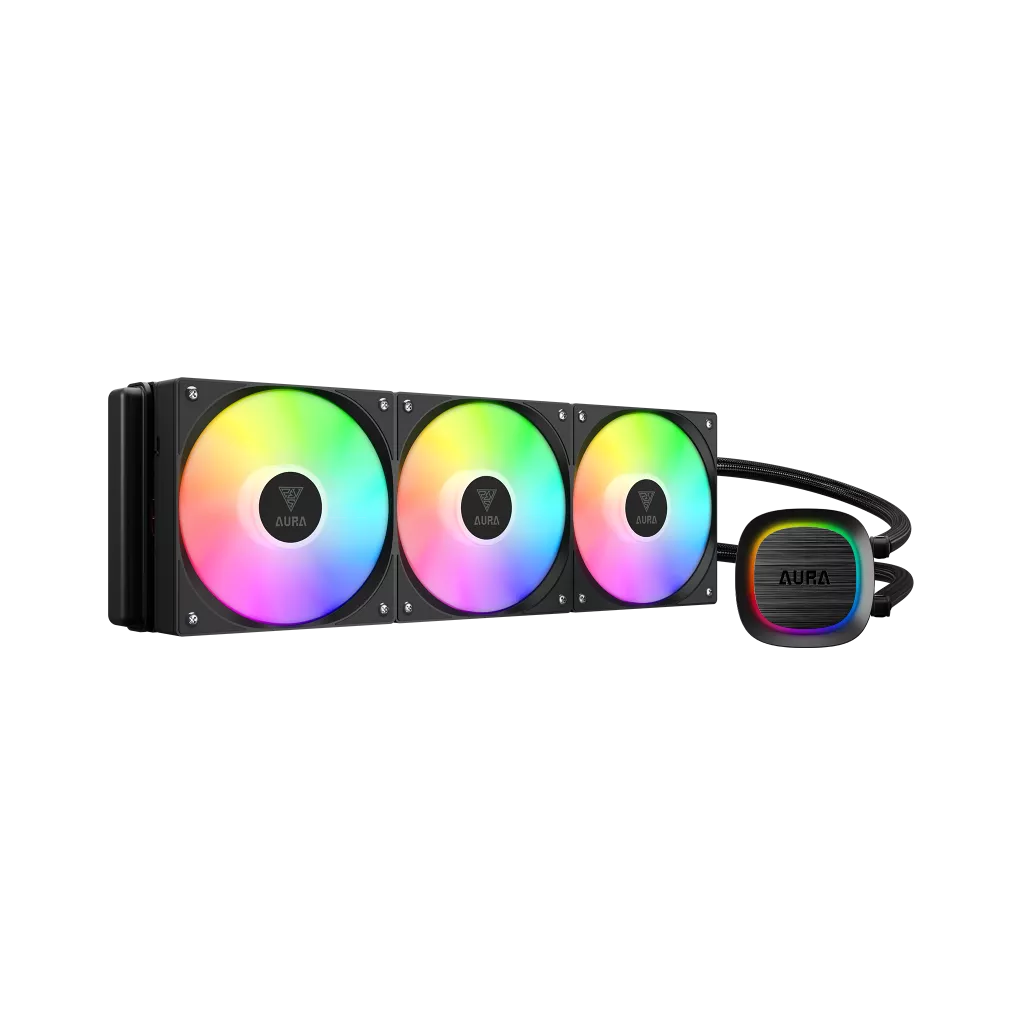 GAMDIAS AURA GL360 V2, 360mm, RGB, 3 Fanlı, CPU Sıvı Soğutma