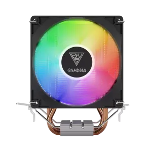 GAMDIAS BOREAS E1-210 Lite, 92mm, CPU  Kule Tipi Hava Soğutma, Doğrudan Temas Teknolojisine Sahip 2 adet Gelişmiş Bakır Isı Borusu (AMD AM5 ve INTEL Tüm işlemciler ile uyumlu)