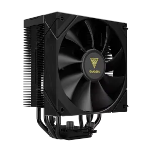 GAMDIAS BOREAS E2-410, Black Edition, 120mm, CPU Kule Tipi Hava Soğutma, Doğrudan Temas Teknolojisine Sahip 4 adet Gelişmiş Bakır Isı Borusu (AMD AM4-AM5 ve INTEL Tüm işlemciler ile uyumlu)