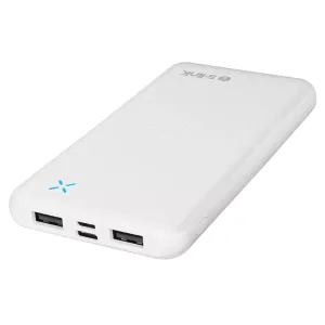 S-LINK IP-G12N, Beyaz, 10.000mAh, 2xUSB, 1xMicro USB, 1xType-C, 4 LED Göstergeli, PowerBank