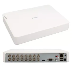 HIKVISION 16Kanal 2mp 1-diskli H265+ Analog Kayıt Cihazı DS-7116HGHI-M1