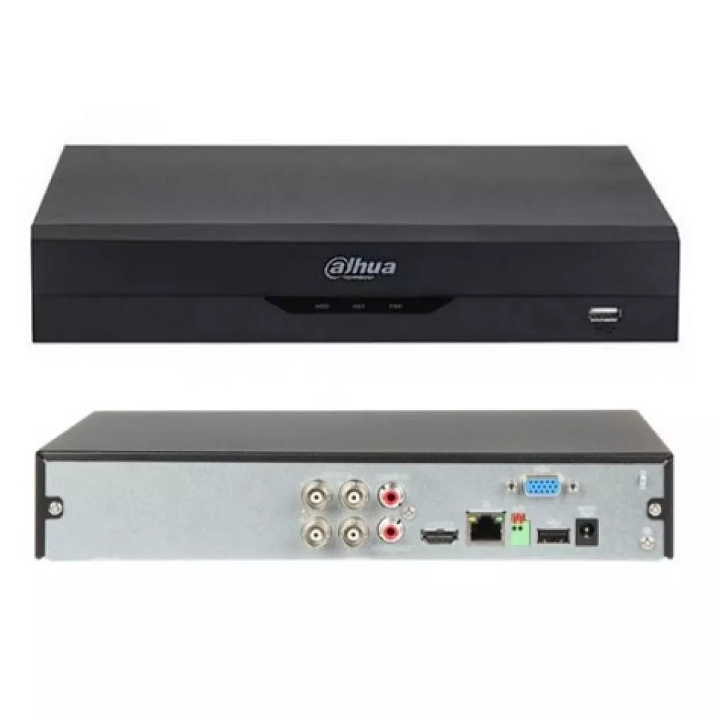 DAHUA 4kanal 5mp 1-diskli H265+ Aanalog Kayıt Cihazı XVR5104HS-5M-I3