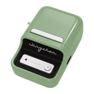 NIIMBOT B21, Taşınabilir, Mürekkepsiz, Termal Etiket Yazıcı (Bluetooth, Type-C) Yeşil