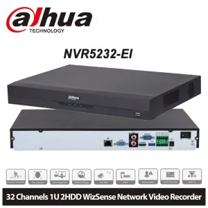 DAHUA 32kanal 2-diskli NVR Kayıt Cihazı NVR5232-EI
