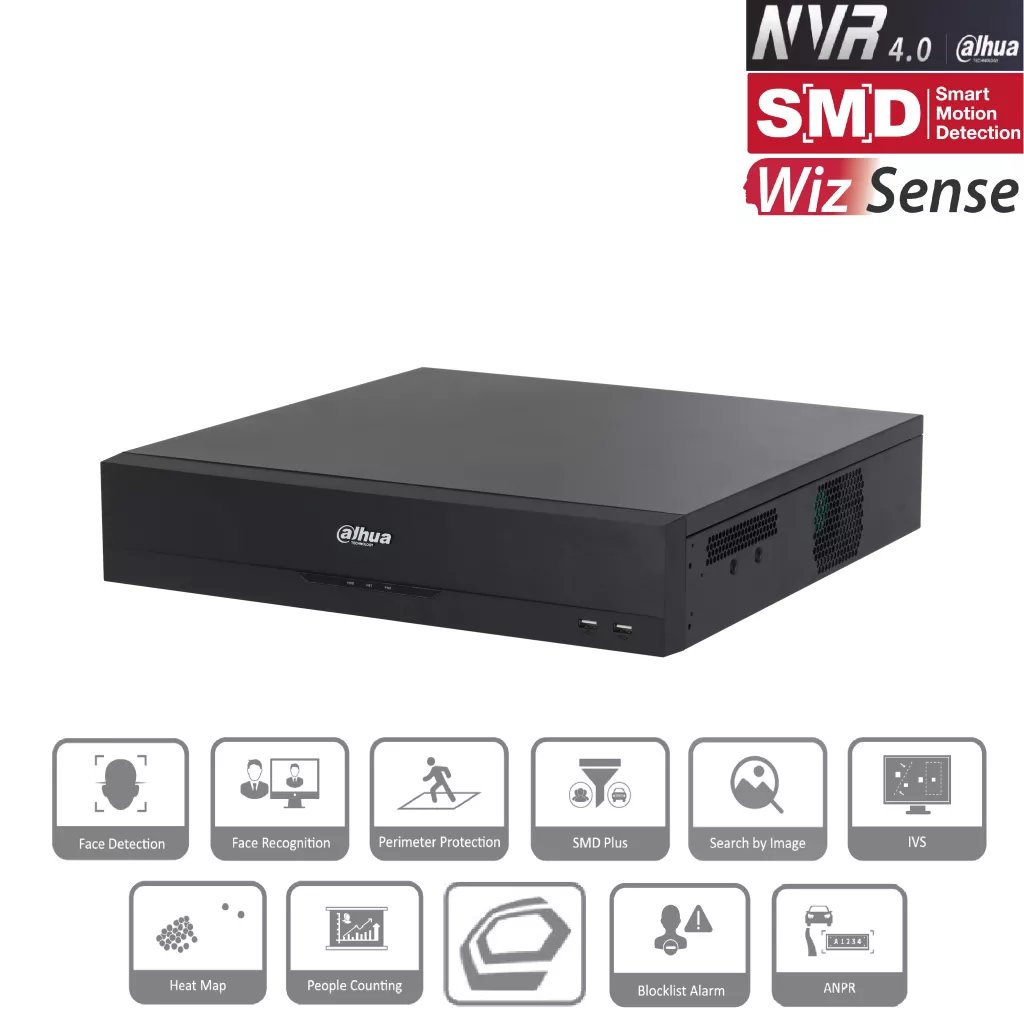 DAHUA 32kanal 8mp 8-diskli NVR Kayıt Cihazı NVR5832-EI