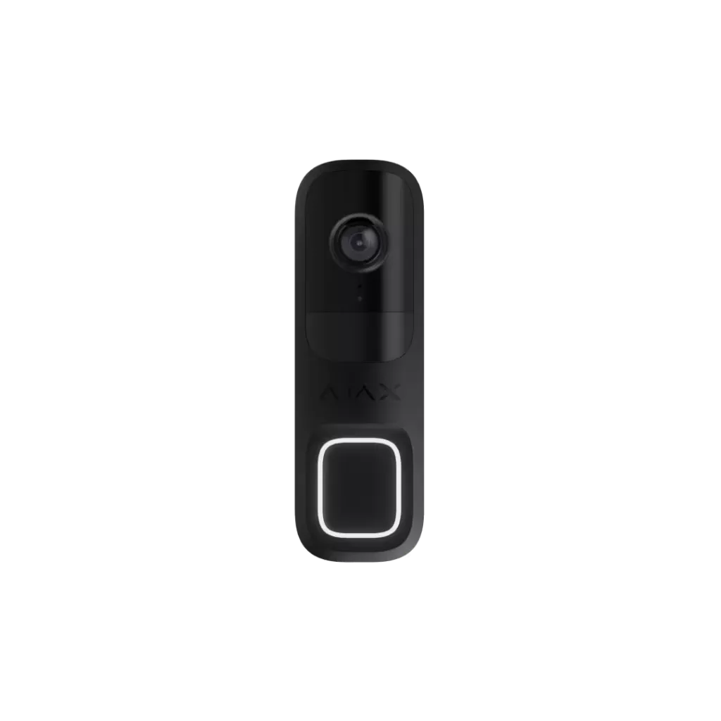 AJAX, DOORBELL, Kablosuz, Kameralı, Kapı Zili  Siyah