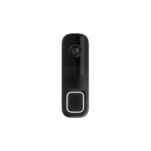 AJAX, DOORBELL, Kablosuz, Kameralı, Kapı Zili  Siyah