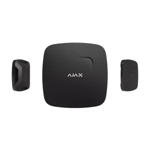 AJAX  Fire Protect, Kablosuz, Isı ve Duman Dedektörü, SİYAH