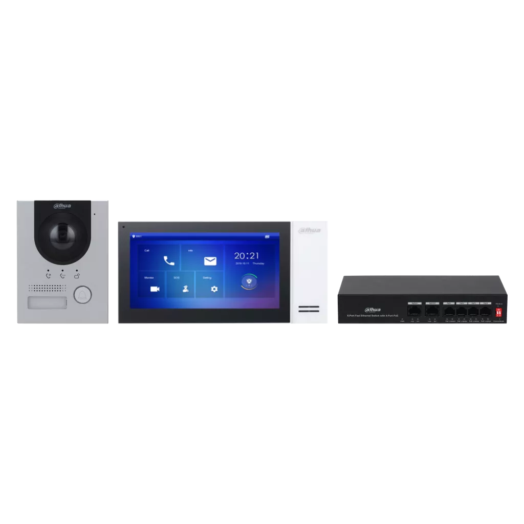 DAHUA KTP01-S2(S) IP Villa Görüntülü Kapı İstasyonu - Indoor Monitor
