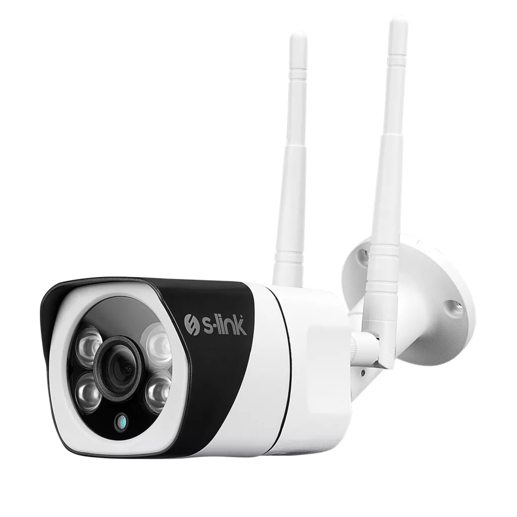 S-LINK DF-803W, Akıllı Güvenlik Kamerası, WiFi, 2Mpix, 3.6mm Lens, 10m. Gece Görüşü, Micro SD Kartlı, TUYA Yazılım