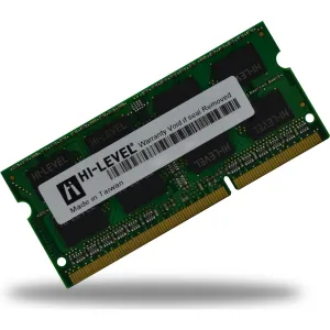 HI-LEVEL 8GB DDR4 2666MHZ NOTEBOOK RAM VALUE HLV-SOPC21300D4/8G