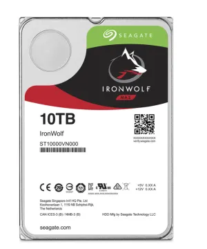 SEAGATE 3.5 10TB IRONWOLF ST10000VN000 256MB 7200RPM SATA-3 NAS Diski