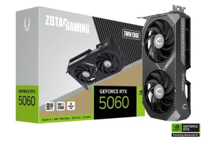 ZOTAC RTX5060 8GB TWIN EDGE ZT-B50600E-10M GDDR7 128bit HDMI DP PCIe 5.0