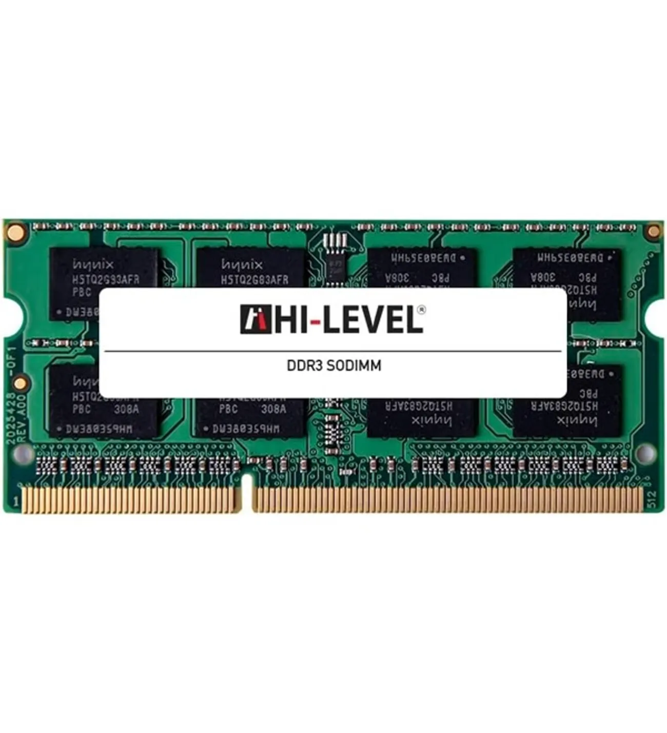 HI-LEVEL 4GB DDR3 1600MHZ NOTEBOOK RAM VALUE HLV-SOPC12800LV/4G 1.35volt (Low Voltage)