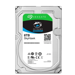 SEAGATE 8TB 3.5" SKYHAWK ST8000VE001 7200 RPM 256MB SATA-3 Güvenlik Diski