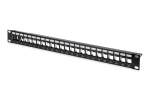 DIGITUS 1U 24port Cat6 Utp Boş Patch Panel DN-91411