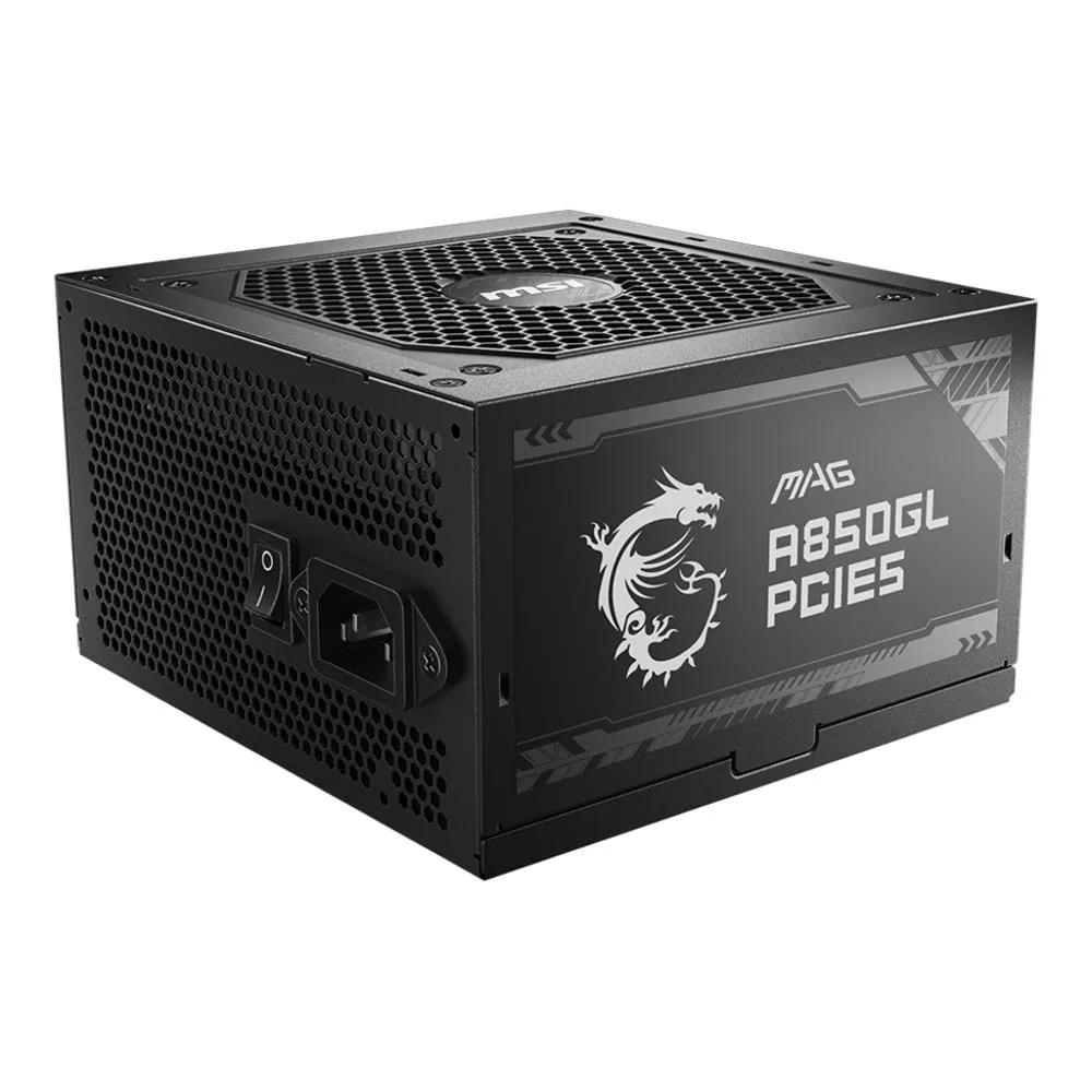 MSI 850W 80+ GOLD A850GL PCIe5.0 Tam Modüler Power Supply