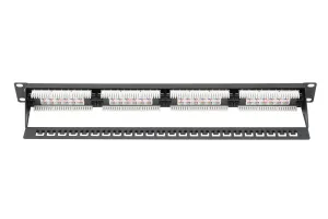 DIGITUS 1U 24port Cat6 Utp Bakır Patch Panel DN-91624U-CR