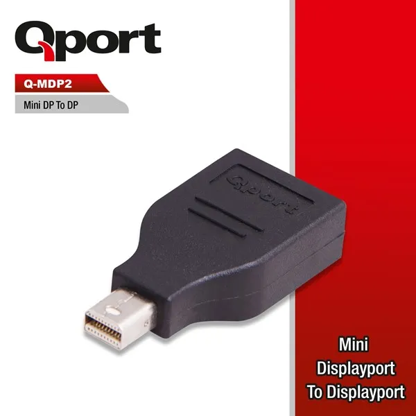 QPORT Q-MDP2 mDP-DP Çevirici Adaptör