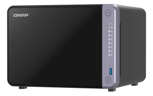 QNAP 6diskli Alpine AL524 QC-4GB RAM-2-10GbE SFP+ Nas Server TS-632X