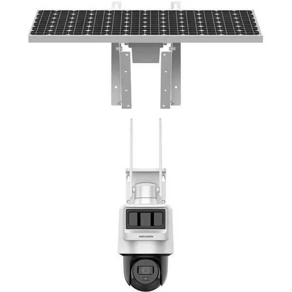 HIKVISION 4MP PT Speed Dome 2.8mm Pan-Tilt Solar IP Kamera (4G Sim Kart Destekli) DS-2DE2C400IWG-K/4G/C09S20