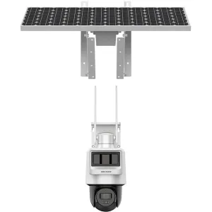 HIKVISION 4MP PT Speed Dome 2.8mm Pan-Tilt Solar IP Kamera (4G Sim Kart Destekli) DS-2DE2C400IWG-K/4G/C09S20