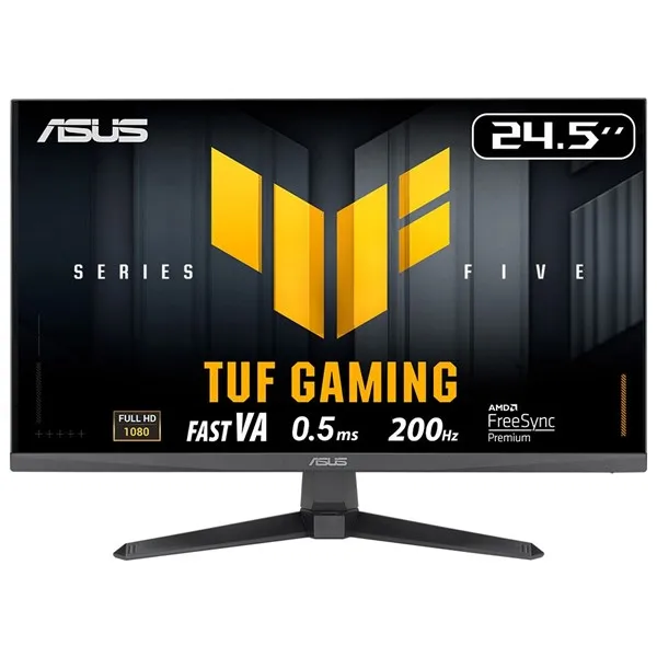 ASUS 24.5" VA TUF GAMING VG257Q5A 0.5MS 200Hz HDMI-DP Gaming Monitör (1920 X 1080)