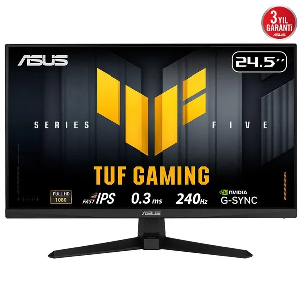 ASUS 24.5" FAST IPS TUF GAMING VG259QM5A 0.3MS 240hz HDMI-DP Gaming Monitör (1920 X 1080)
