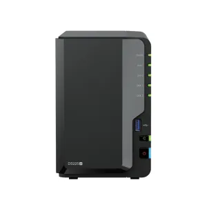 SYNOLOGY 2diskli Celeron QC-2GB RAM-2.5GbE Nas Server DS225 PLUS