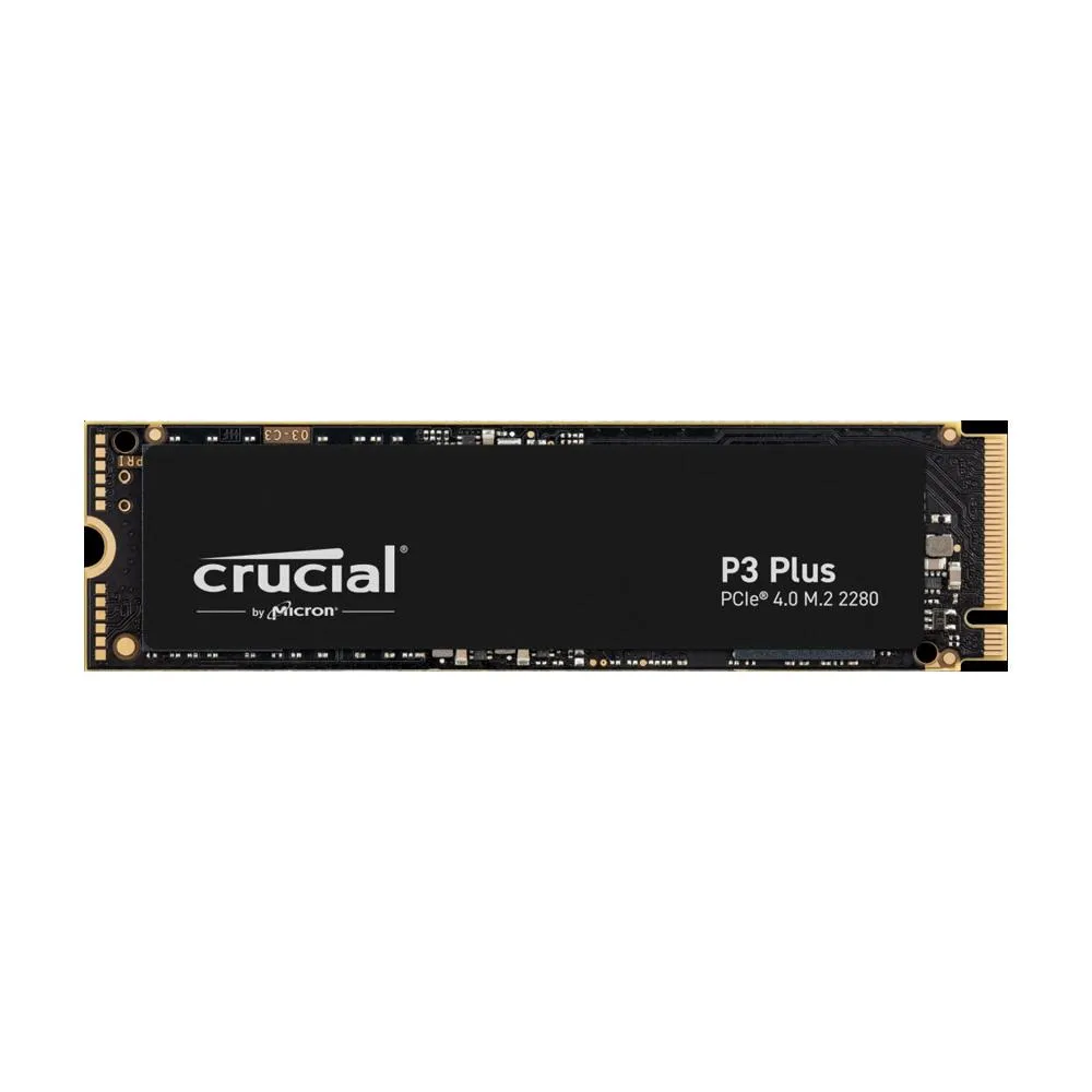 CRUCIAL 1TB P3 PLUS CT1000P3PSSD8 5000- 3600MB/s M2 NVME GEN4 Disk