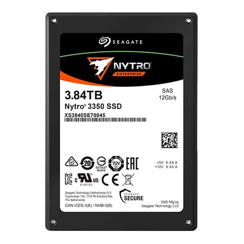 SEAGATE 3.84TB Nytro 3350 XS3840SE70045 Data center SSD SAS Disk