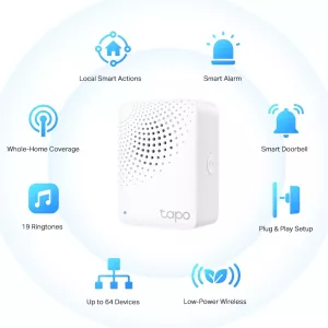TP-LINK Tapo H100 Zil Özellikli ile Tapo Akıllı Hub
