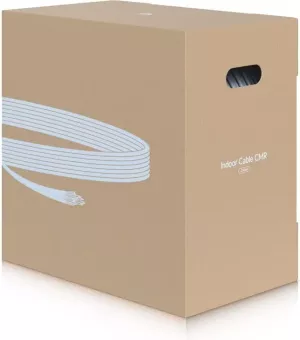 UBIQUITI 30metre CAT6 Utp Indoor Kablo Beyaz UACC-Cable-C6A-CMR 