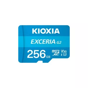 KIOXIA EXCERIA G2 256GB MICRO SDXC CLASS10 100/50MBs HAFIZA KARTI LMEX2L256GG2