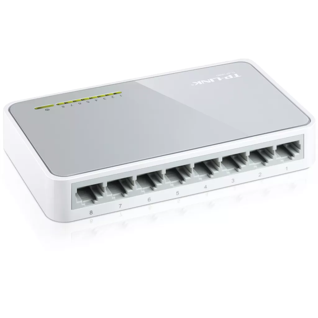 TP-LINK TL-SF1008D 8 PORT 10/100 FAST ETHERNET DESKTOP SWITCH