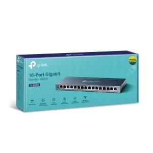 TP-LINK TL-SG116 16 PORT 10/100/1000 YONETILEMEZ DESKTOP SWITCH