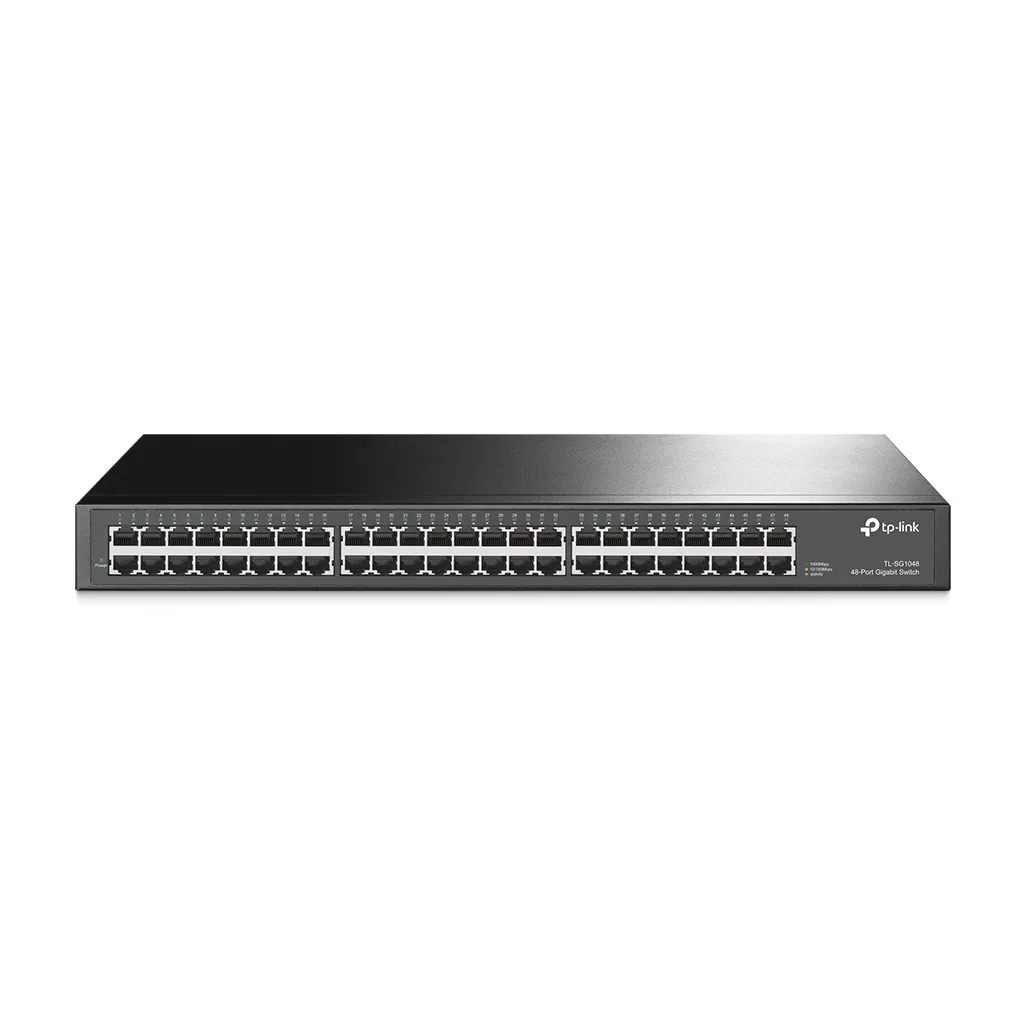 TP-LINK TL-SG1048 48 PORT 10/100/1000 24 PORT YONETILEMEZ RACK MOUNT SWITCH