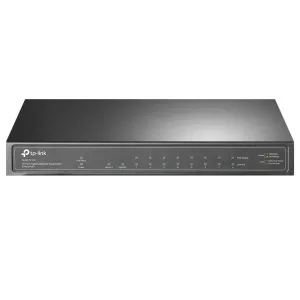 TP-LINK TL-SG1210P 10 PORT 10/100/1000 8 PORT POE+ 1 PORT UPLINK+ 1 SFP 63WATT DESKTOP SWITCH