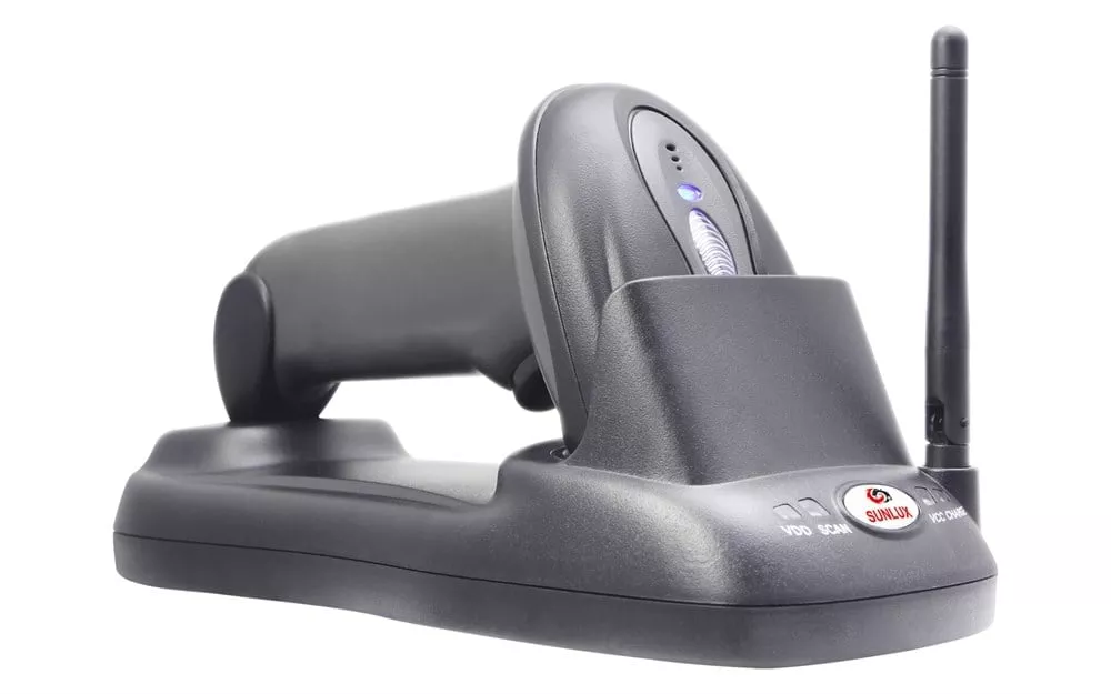 SUNLUX 1D XL9310 Kablosuz Lazer Barkod Okuyucu USB 