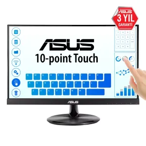 ASUS VT229H 21.5" 5MS 1920x1080 VGA/HDMI VESA MM DOKUNMATİK LED MONITOR