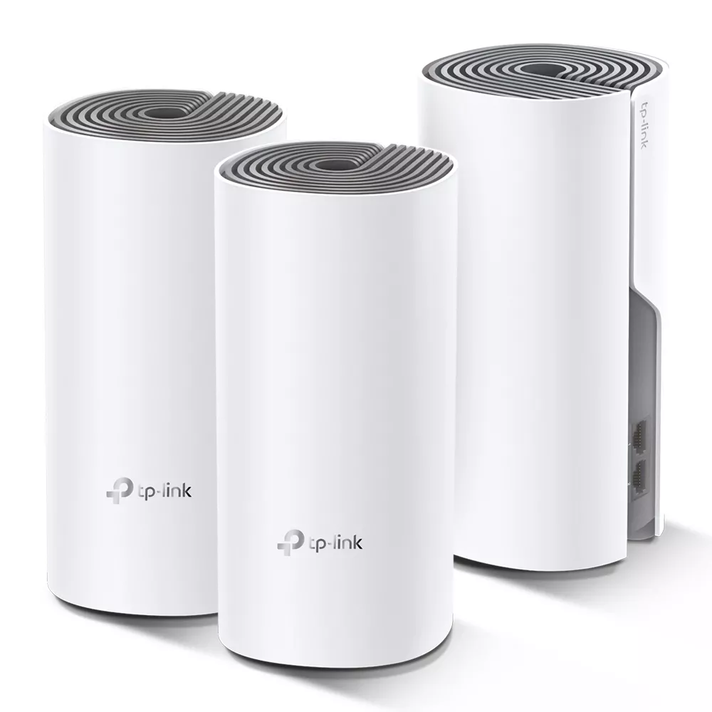 TP-LINK DECO E4-3P WIFI5 AC1200 Dual Band Mesh Router 3-lü set