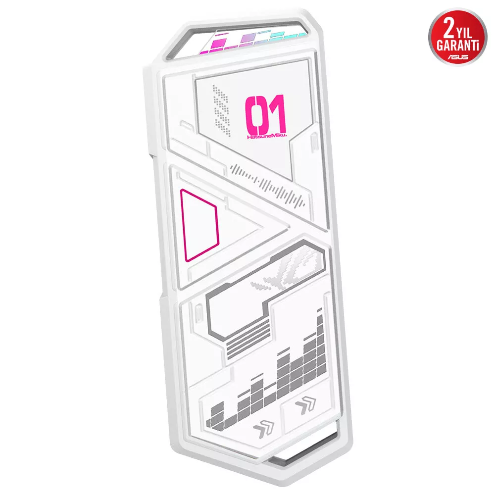 ASUS ROG STRIX ARION HATSUNE MIKU EDITION M.2 NVME USB-C Harici SSD Kutusu